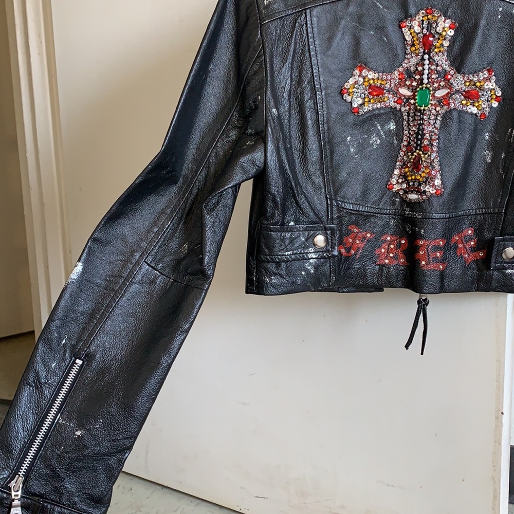 Leather jacket - Picture 5 of 5